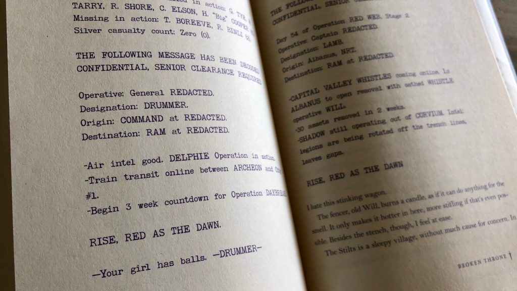 Diana Farley - Broken Throne by Victoria Aveyard | Story Darlings